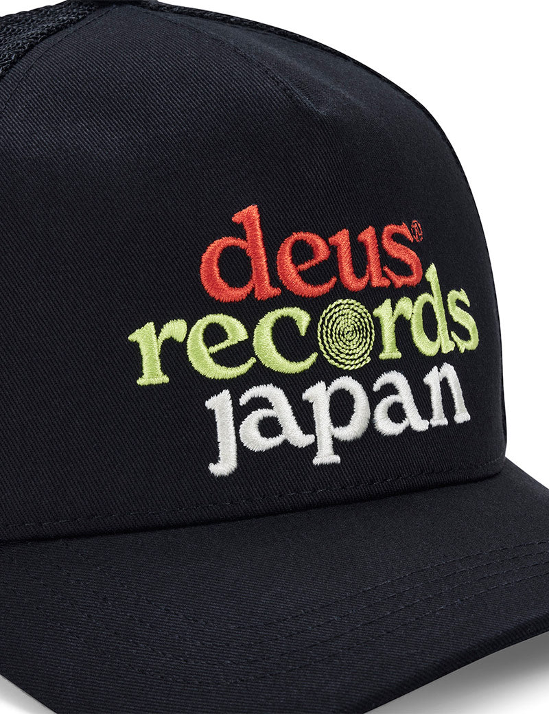 Deus Ex Machina Strata Trucker Cap Embroidered Logo