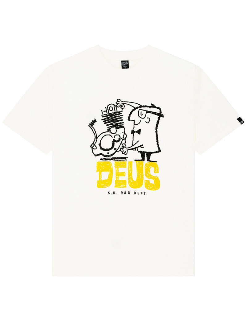 Deus Ex Machina Erasarolgy Tee Pristine White