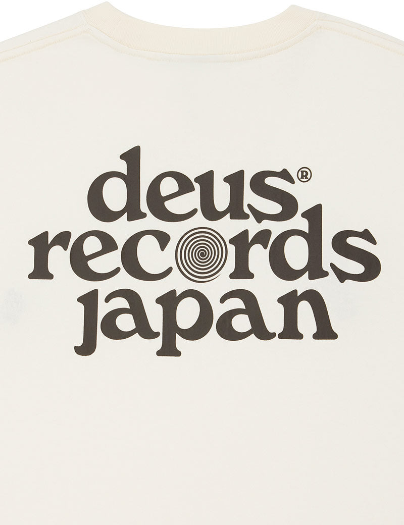 Deus Ex Machina Strata Tee Dirty White Back Print