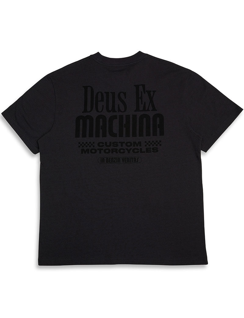 Deus Ex Machina Partisan Tee Anthracite