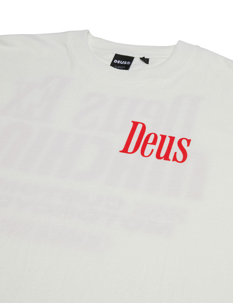 Deus Ex Machina Partisan T-Shirt Vintage White