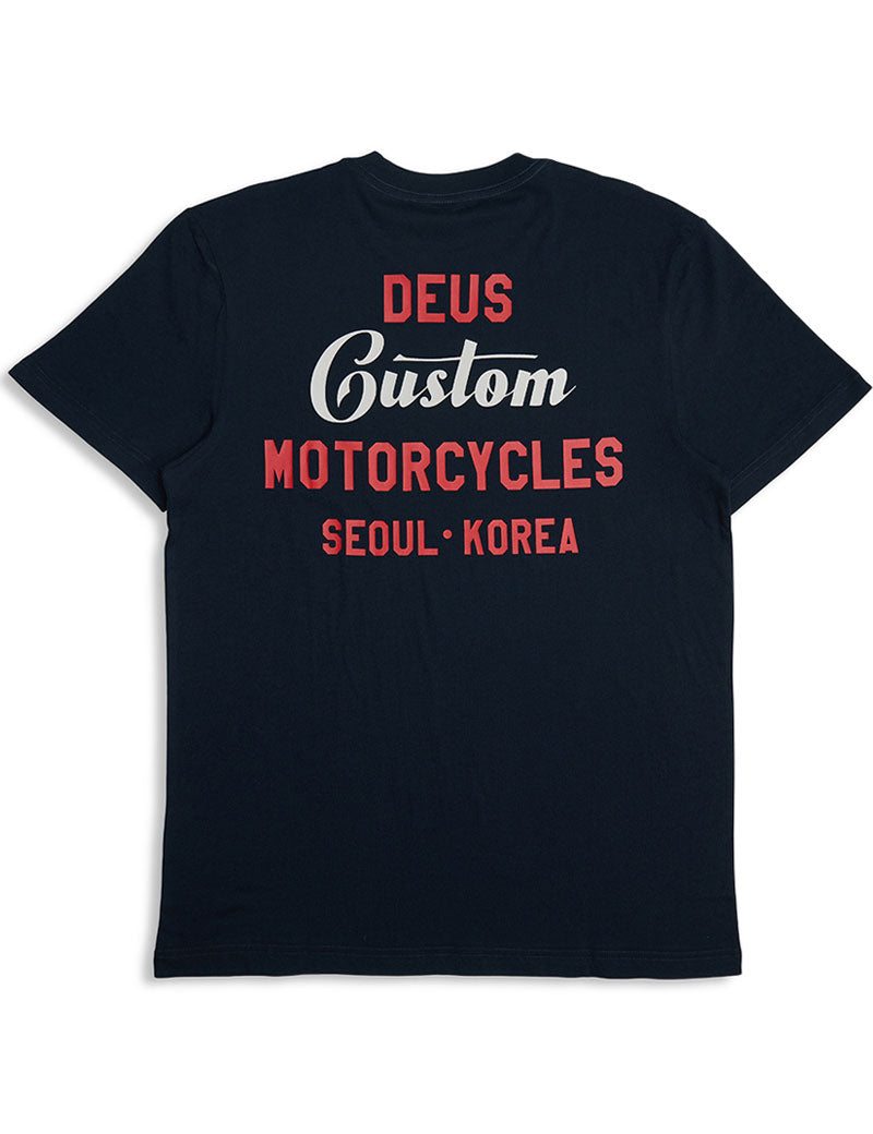 Deus Ex Machina Time Taker T-Shirt Navy