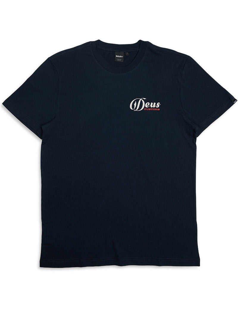 Deus Ex Machina Time Taker T-Shirt Navy