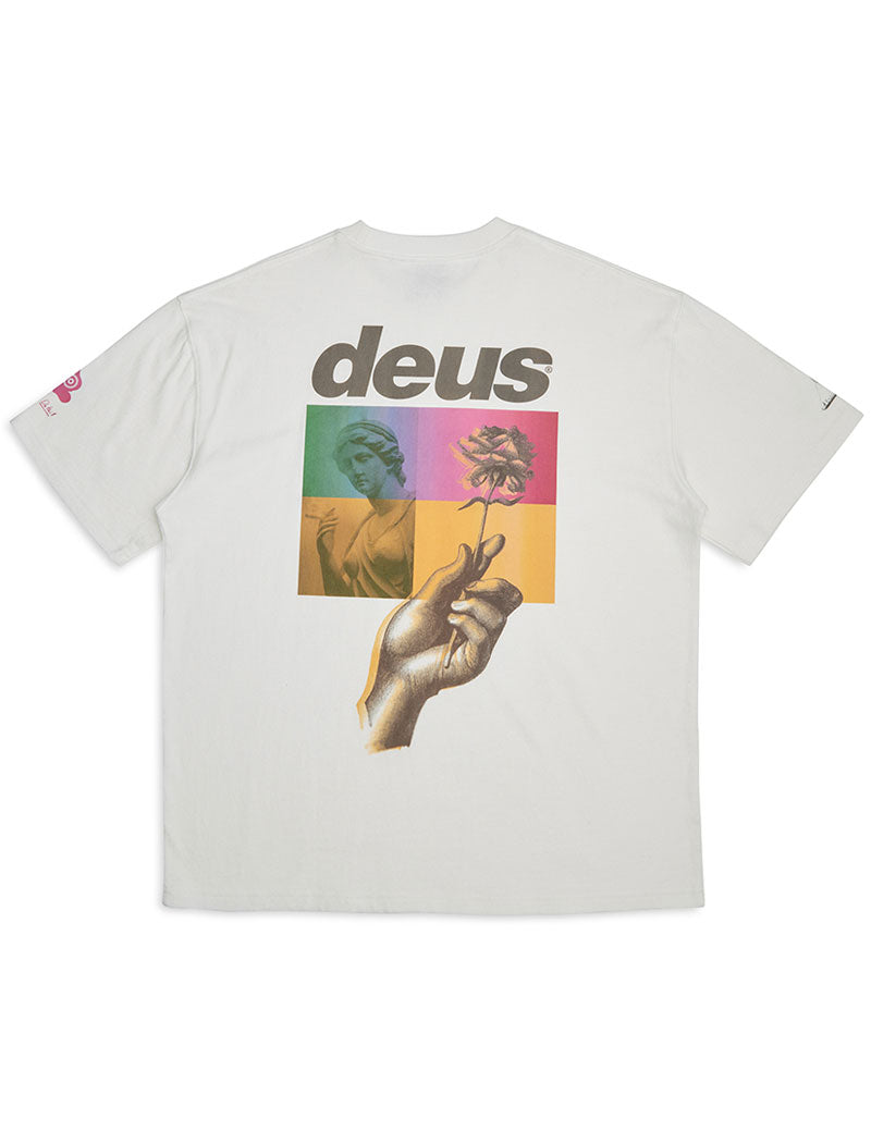 Deus Ex Machina Dig U T-Shirt Vintage White