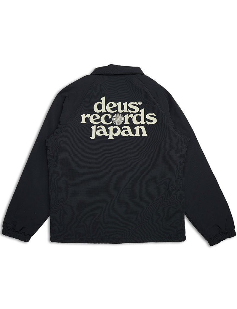 Deus Ex Machina Strata Coach Jacket Black