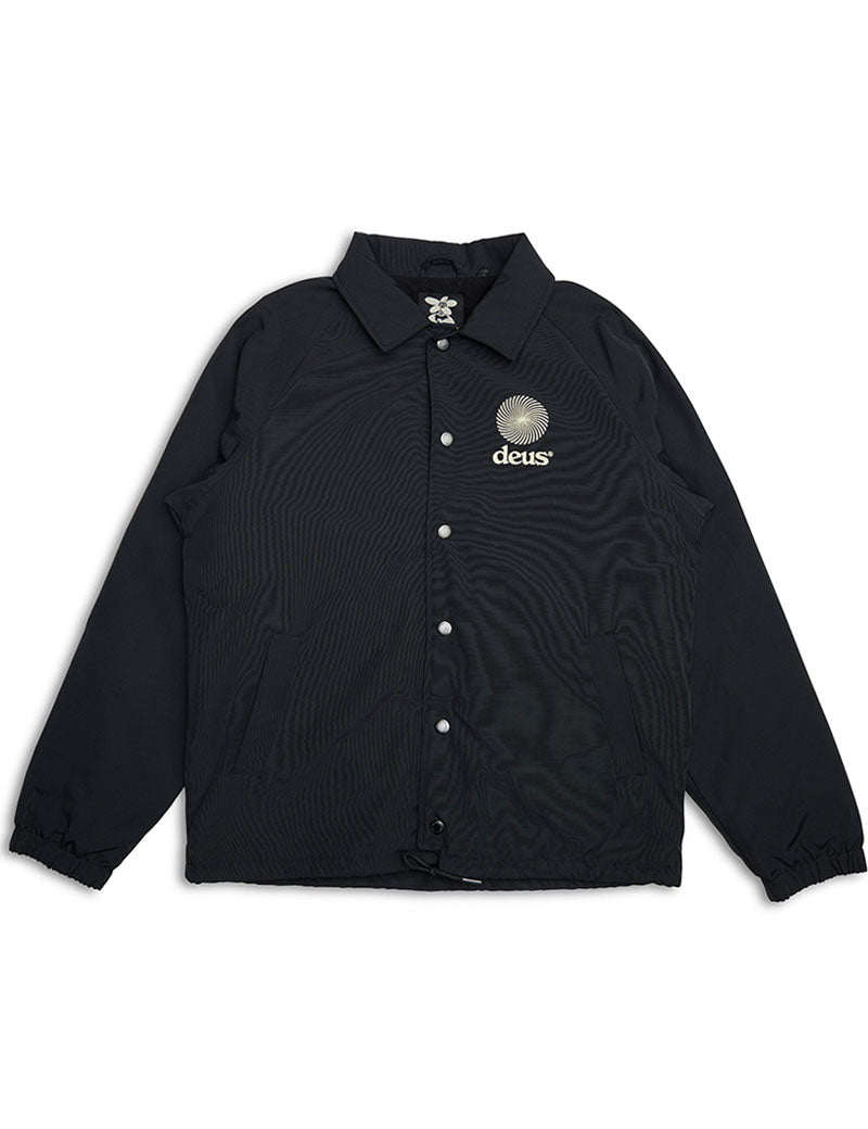 Deus Ex Machina Strata Coach Jacket Black