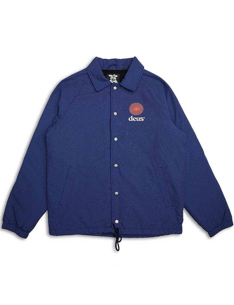 Deus Ex Machina Strata Coach Jacket Patriot Blue