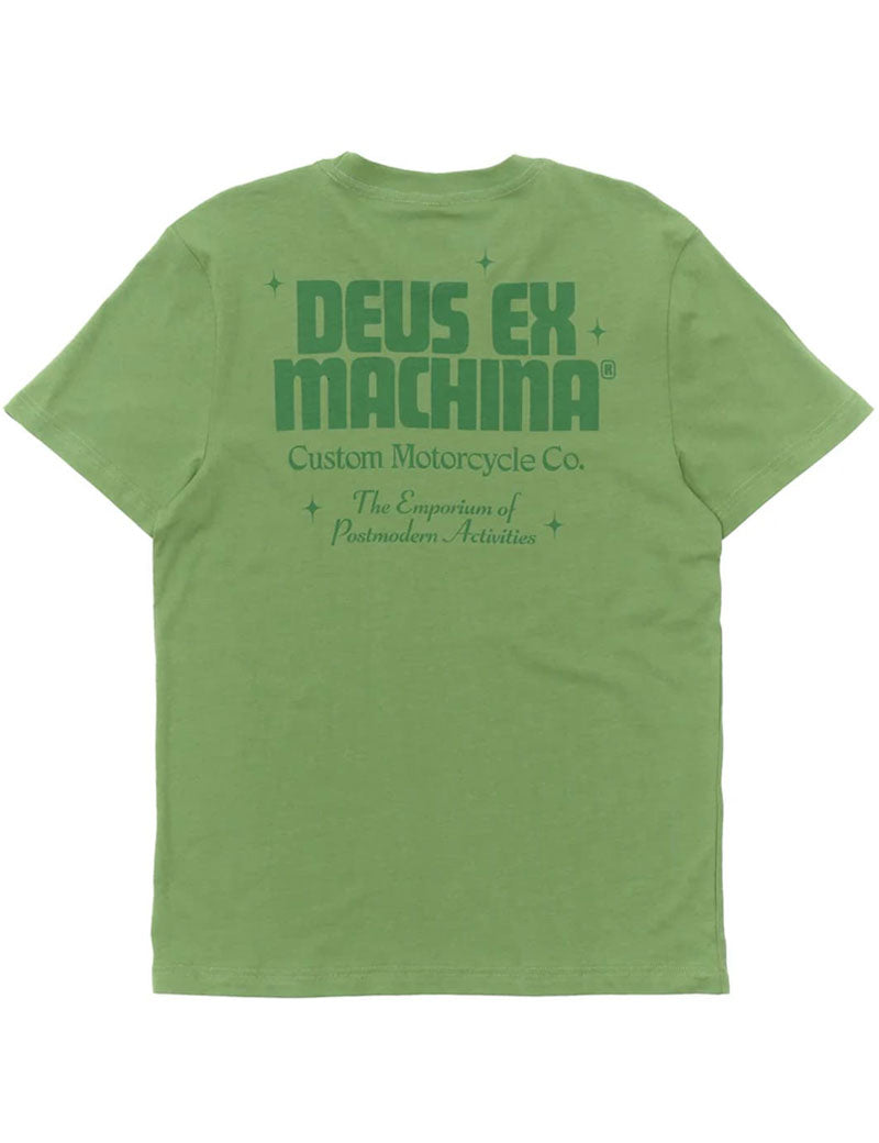Deus Ex Machina Drop Down T-Shirt Tendril Green