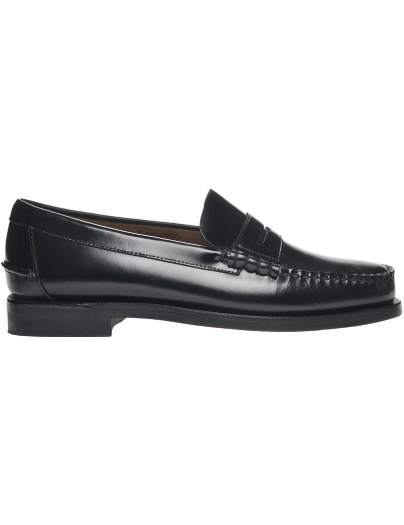 Sebago Classic Dan Leather Loafer Black