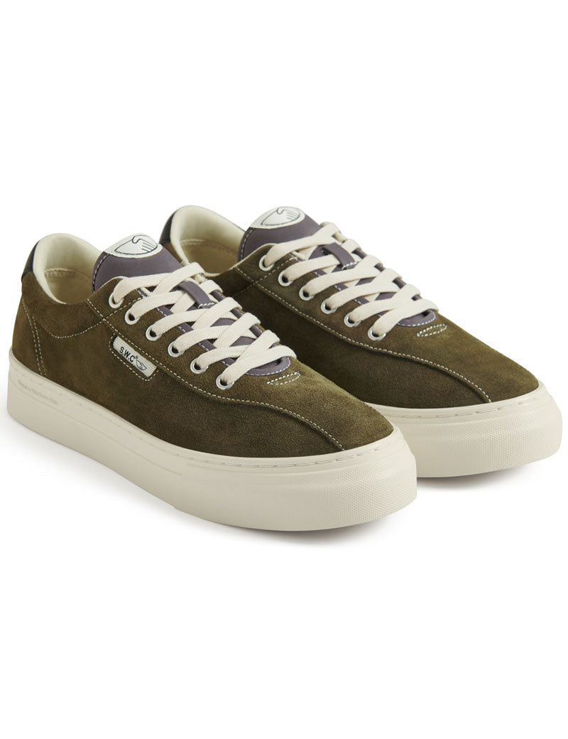 Stepney Workers Club Dellow 02 Cup Trainers Suede Woodland