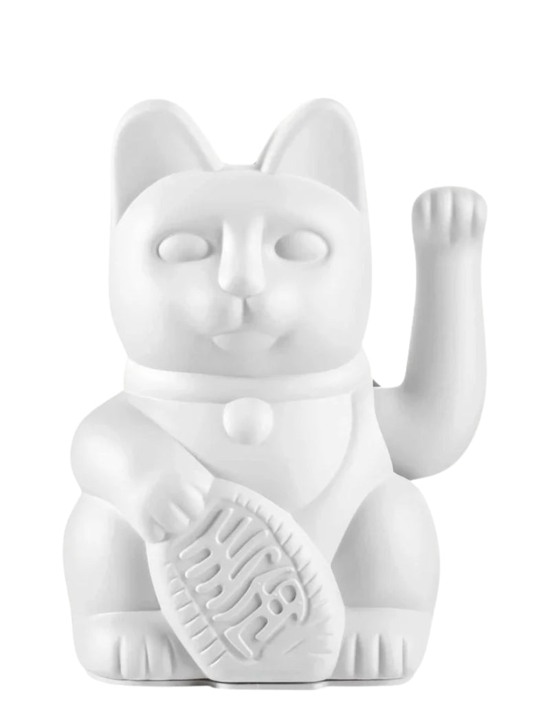 Donkey Lucky Cat White Maneki Neko