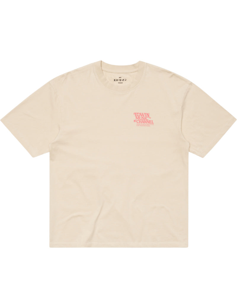 Edwin Rare Spins T-Shirt Fog Front