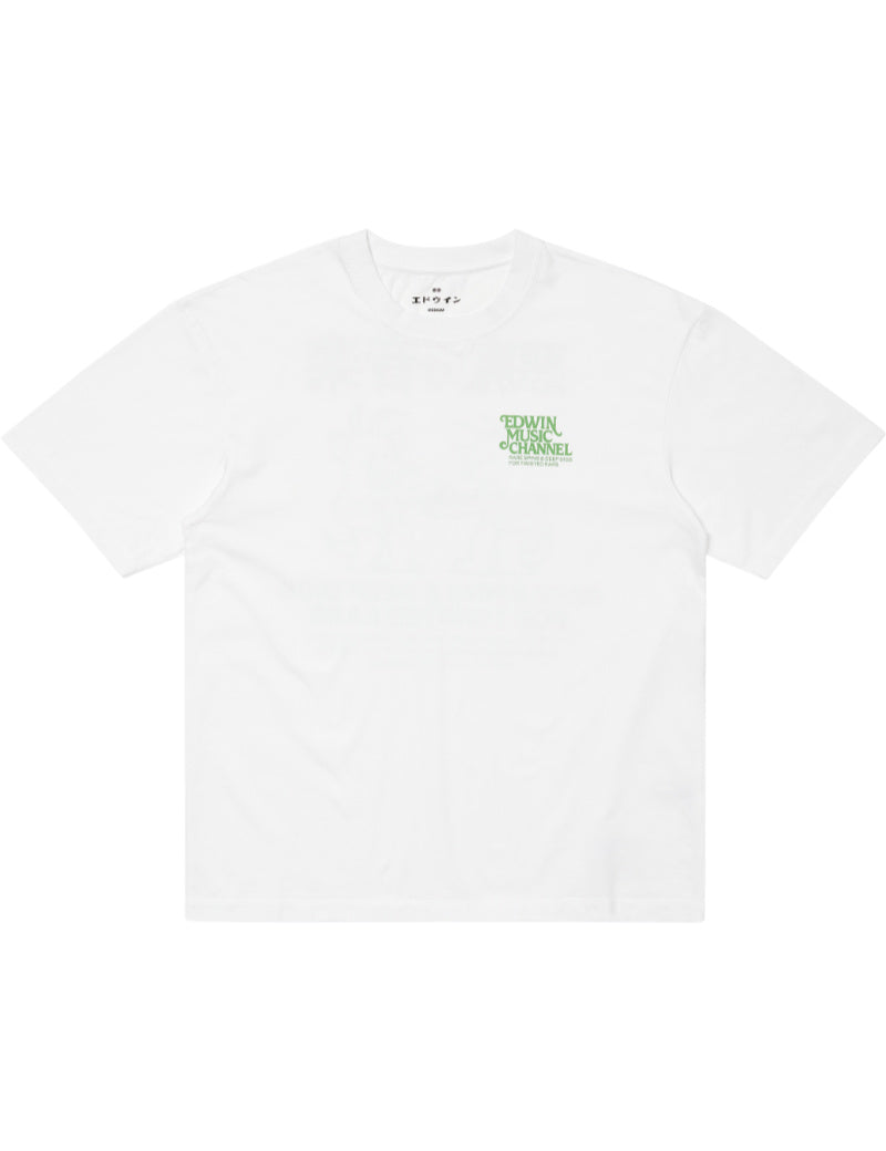 Edwin Rare Spins T-Shirt White Front