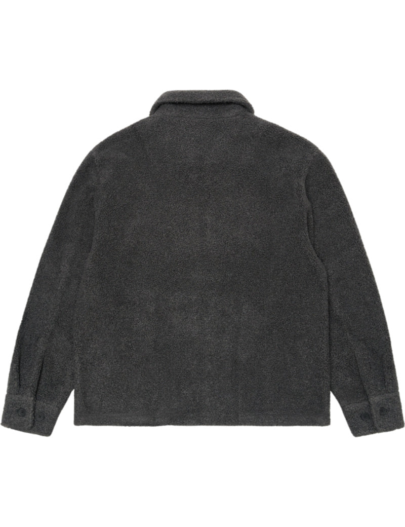 Edwin Snug II Overshirt LS Dark Grey Back