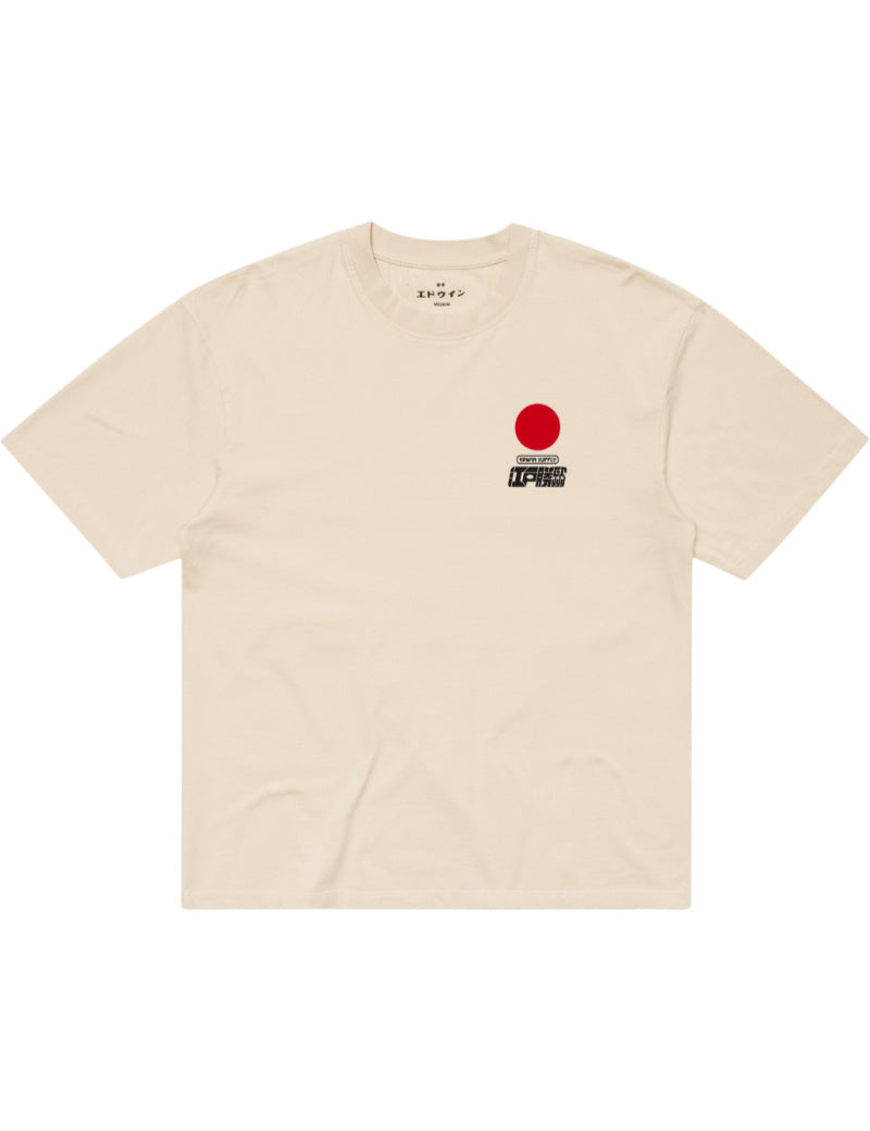 Edwin Sun T-Shirt Fog Front