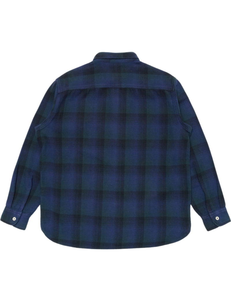 Edwin Work Shirt Green Back