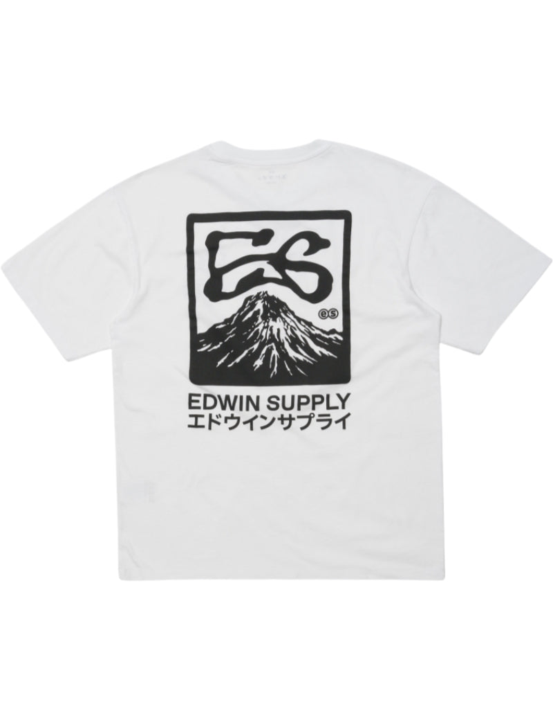 Edwin Yama T-Shirt White Back