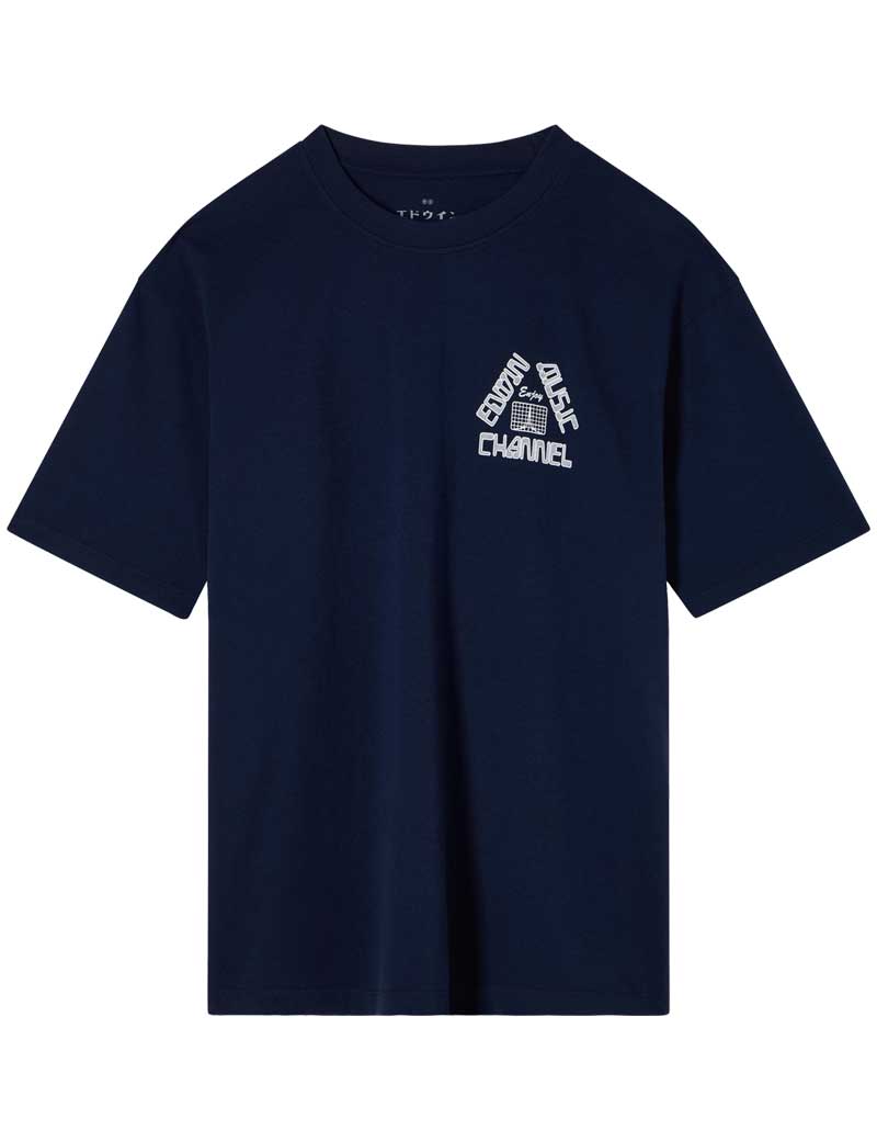 Edwin Enjoy EMC T-Shirt Maritime Blue