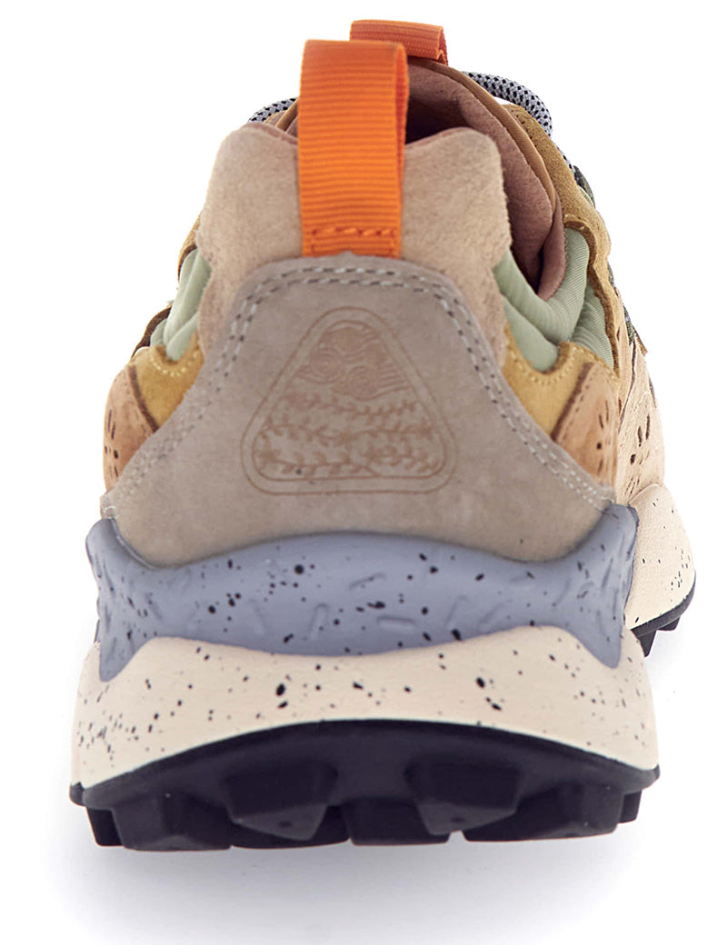 Flower Mountain Yamano 3 Man Suede Nylon Grey Light Brown Beige