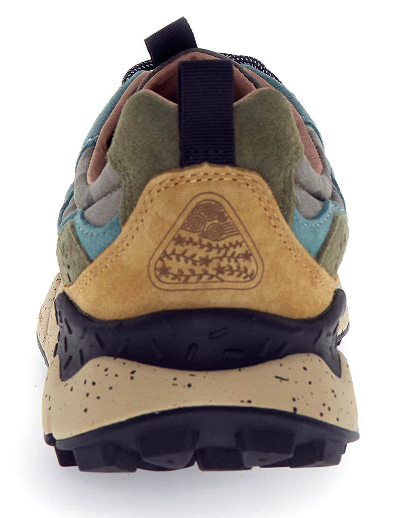 Flower Mountain Yamano 3 Man Suede Nylon Camo Petrol Mud Grey