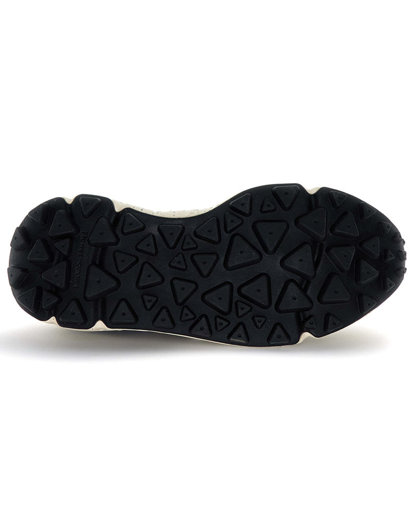 Flower Mountain Yamano 3 men's trainers yellow, khaki and beige - Sole View