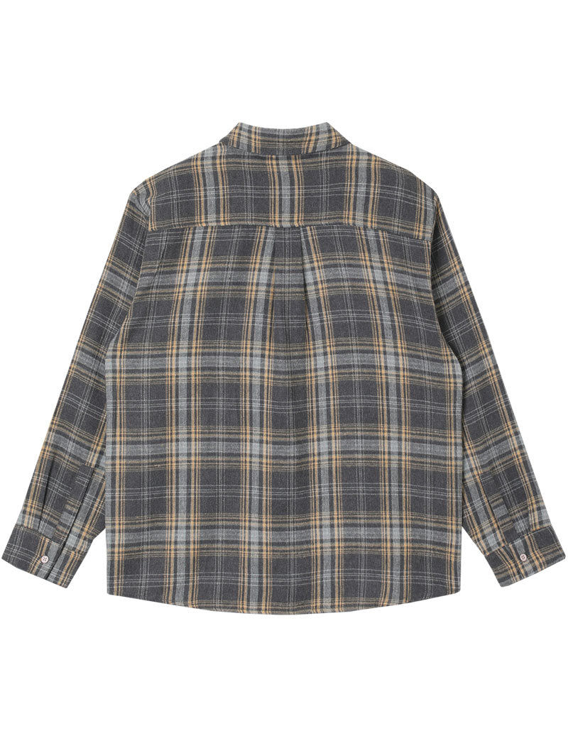 Stan Ray Flannel Shirt Charcoal Plaid