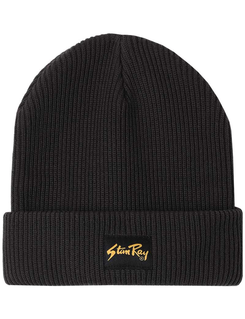 Stan Ray Fold Beanie Washed Black