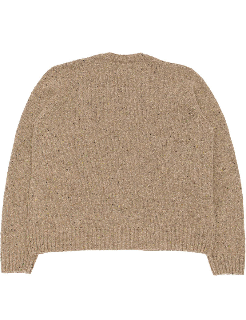 Folk Chain Crew Jumper Light Sage