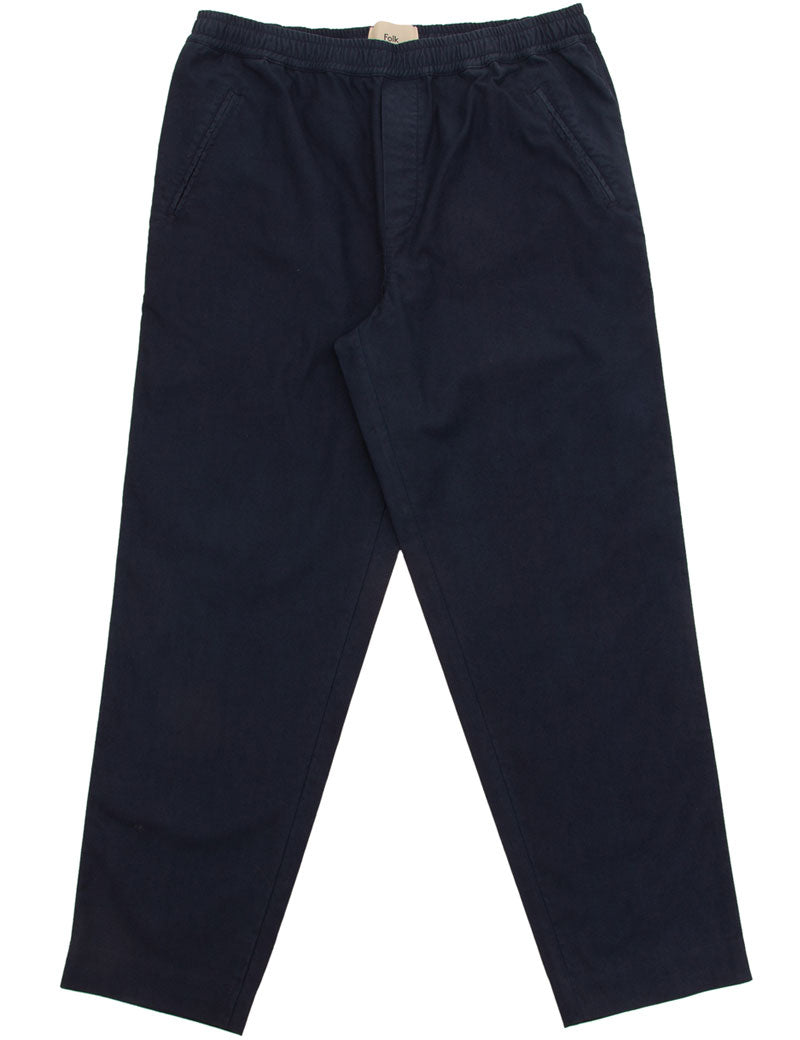 Folk Drawcord Assembly Pant Navy Twill