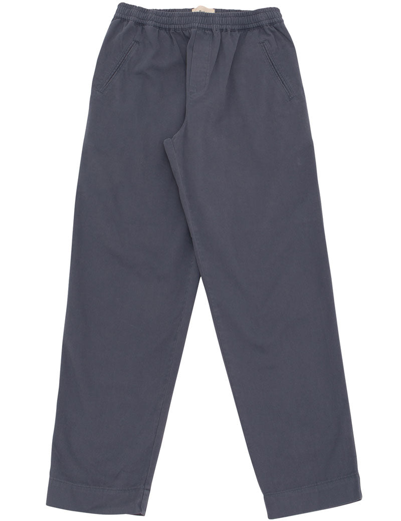 Folk Drawcord Assembly Pant Soft Blue Brushed Twill