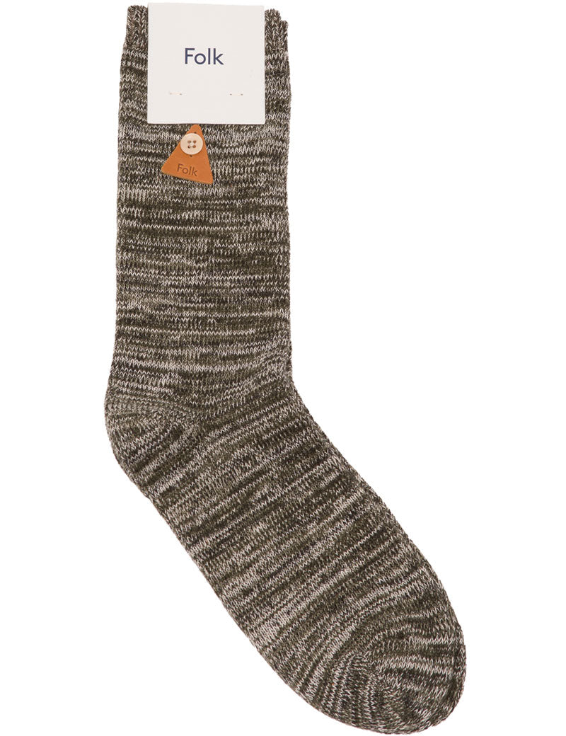 Folk Melange Socks Forest Mix