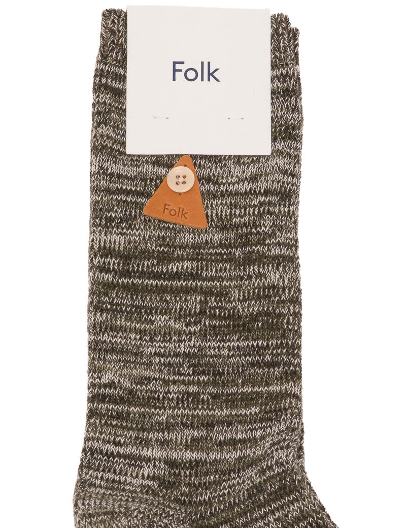 Folk Melange Socks Forest Mix