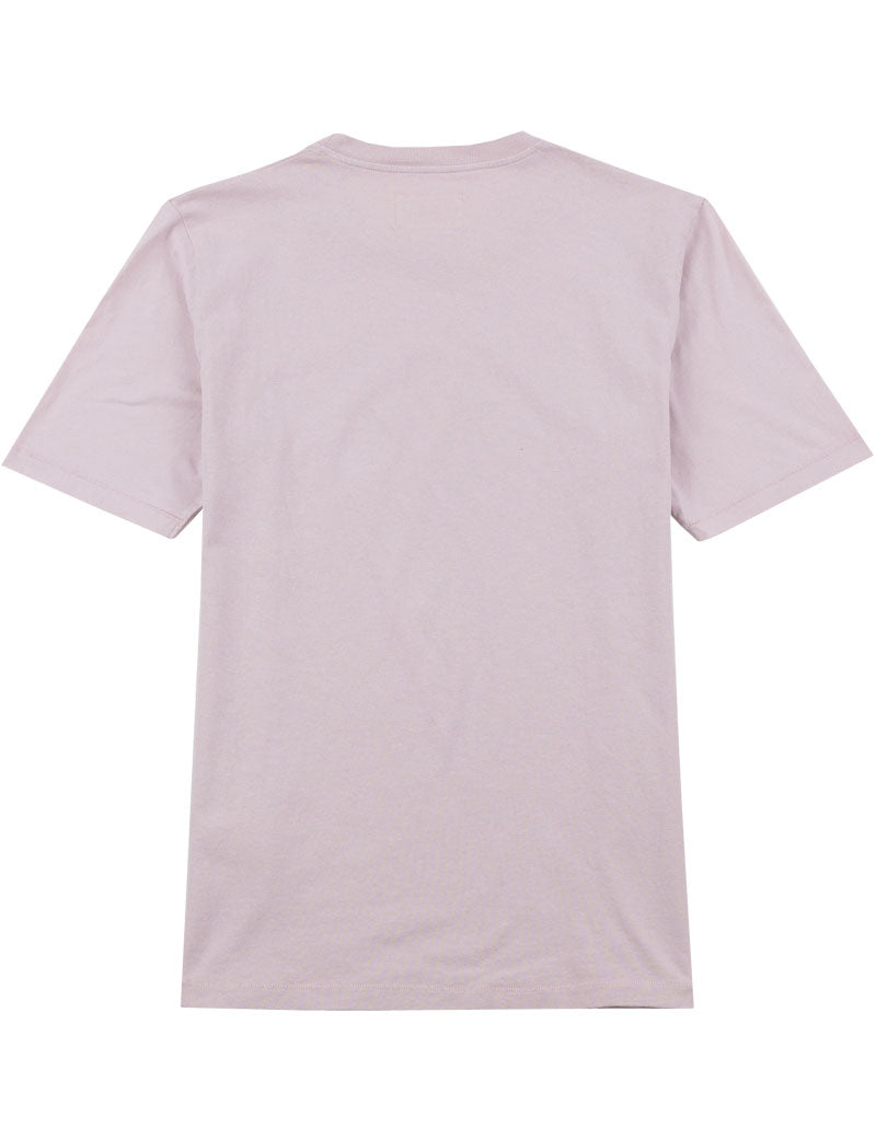 Folk Contrast Sleeve Tee Sakura Pink