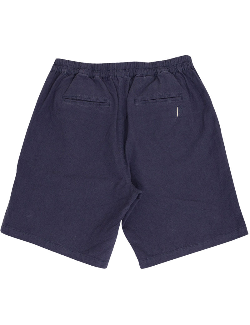 Folk Assembly Shorts Soft Navy Linen