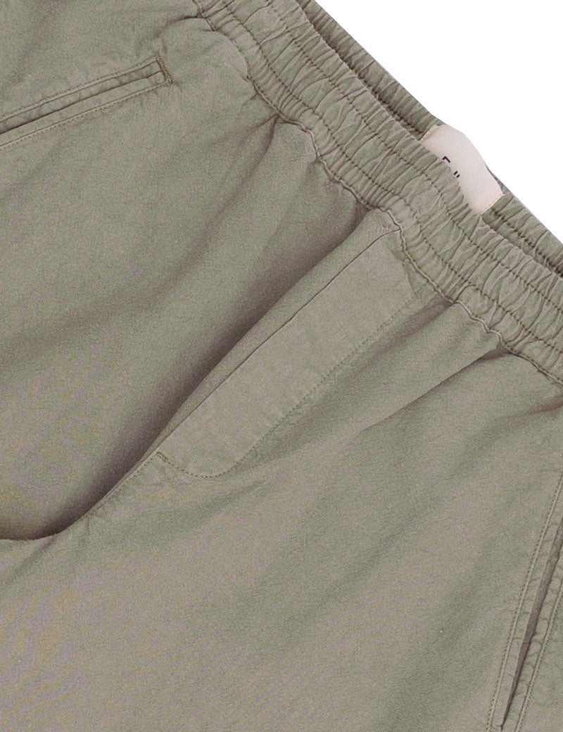 Folk Drawcord Assembly Pant Sage Cotton Linen