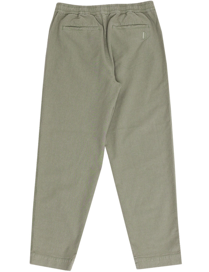 Folk Drawcord Assembly Pant Sage Cotton Linen