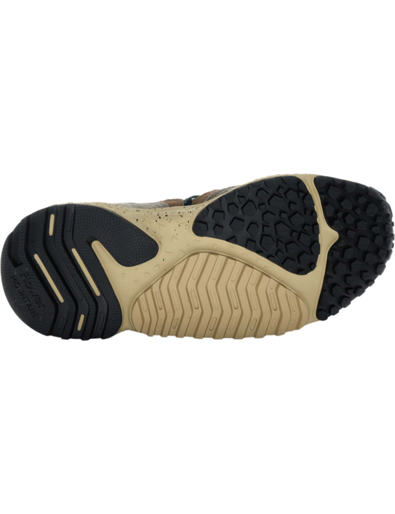 Flower Mountain Yamabushi Man Trainers Brown, Black & Mud Sole