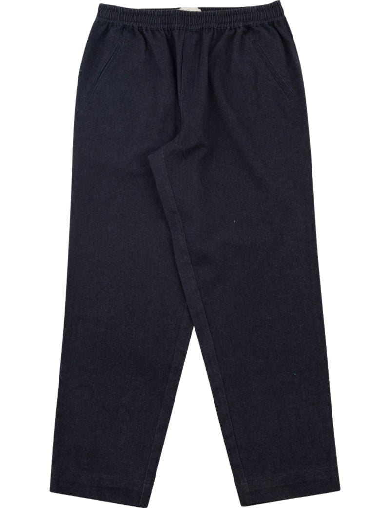 Folk Drawcord Assembly Pant Black Twill Front