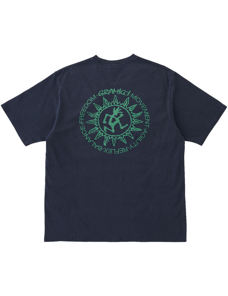 Gramicci Sun Tee Navy Pigment