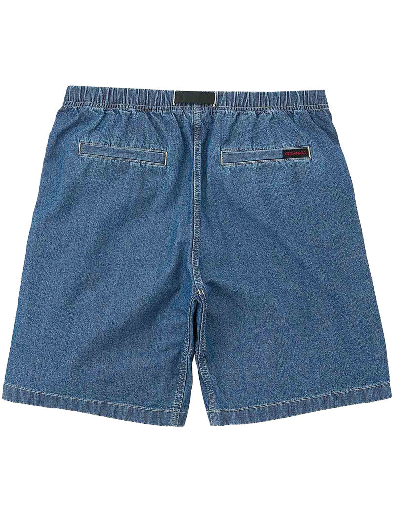 Gramicci Japanese Chambray Short Blue Back