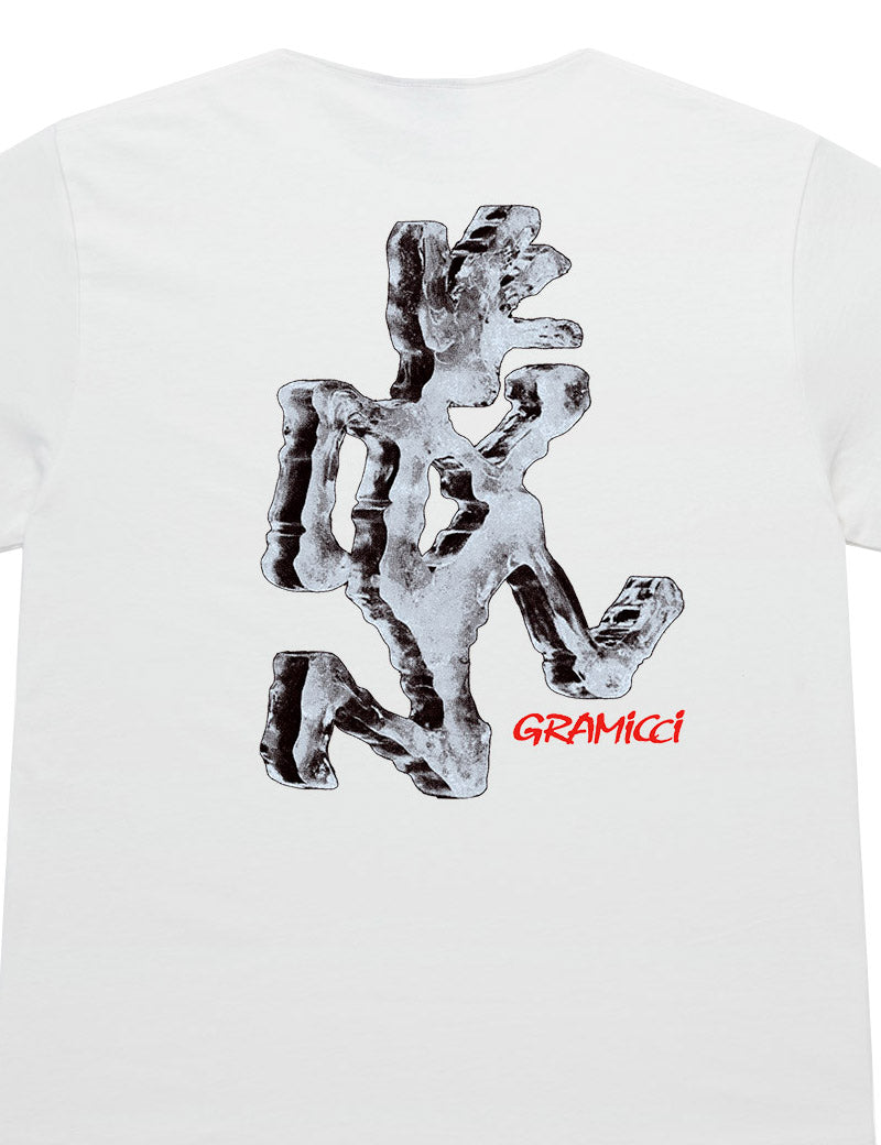 Gramicci Ice Sculpture Tee White Detail