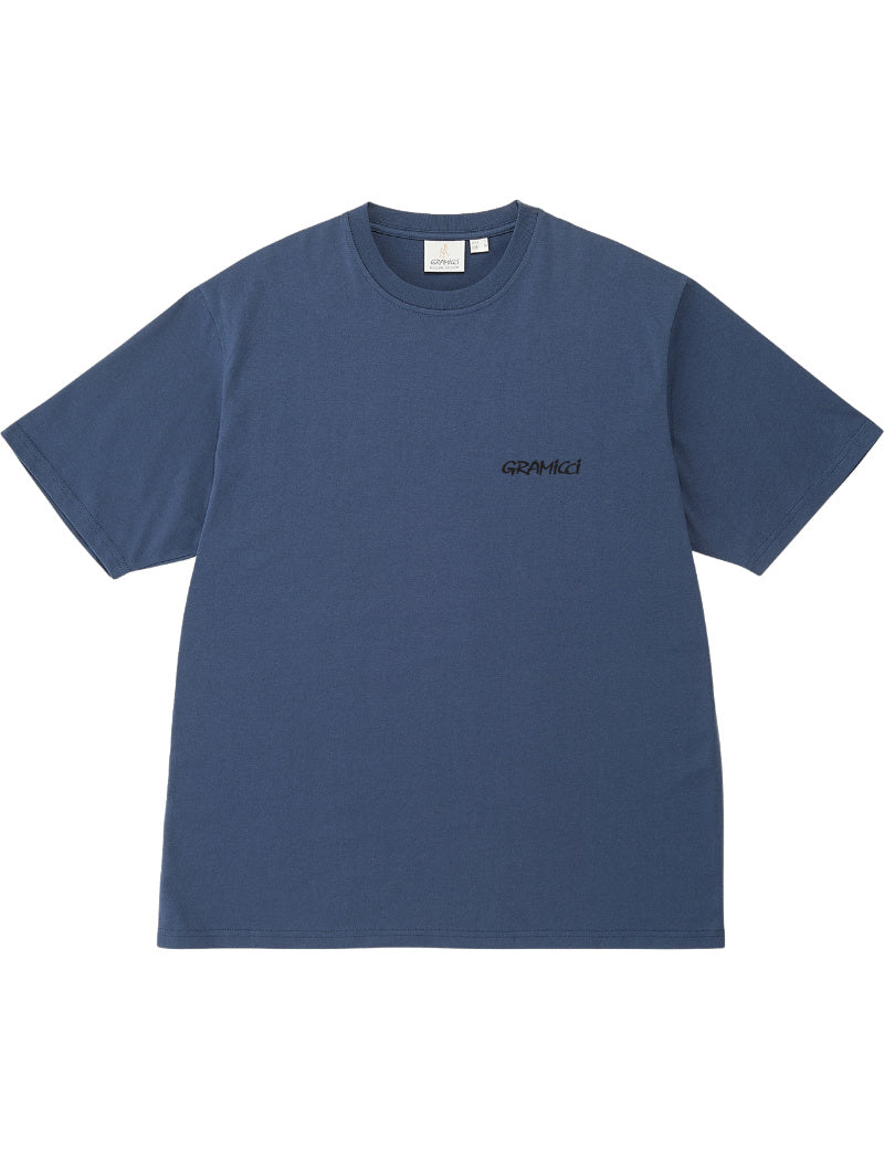 Gramicci Bass T-Shirt Navy Front