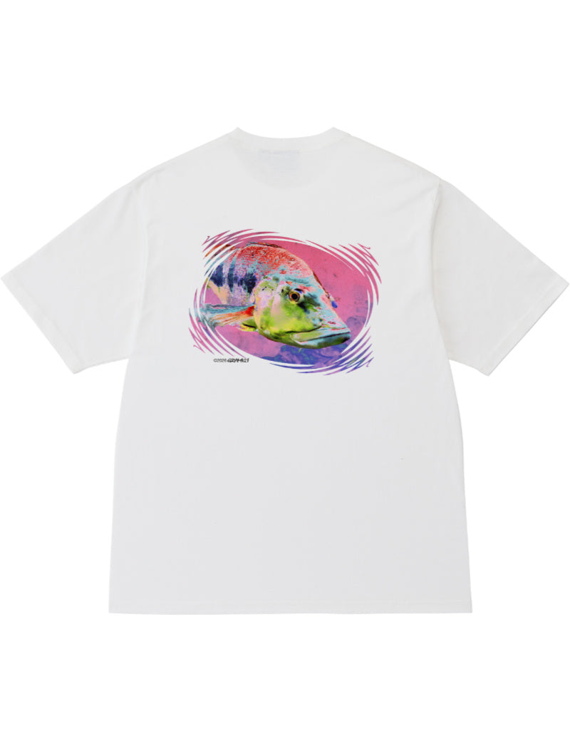 Gramicci Bass T-Shirt White Back 