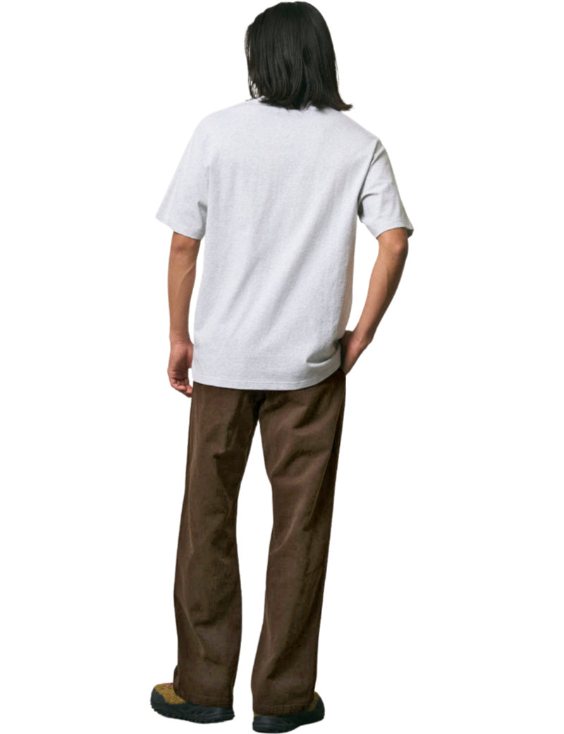 Gramicci G-Pant Brown Pigment Front Waistband On Model Back