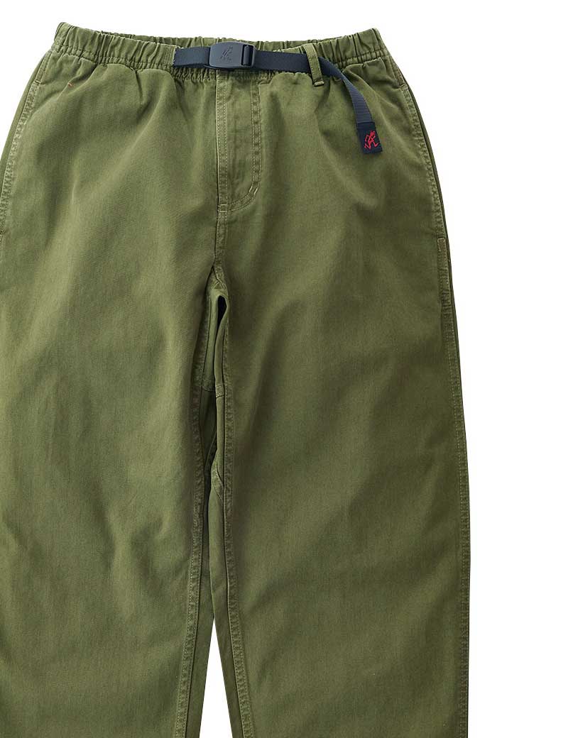 Gramicci G-Pant Olive Front Cinch Belt