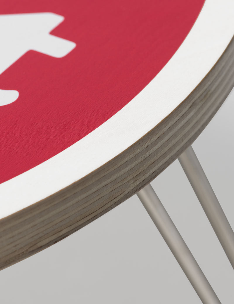 Carhartt Wip Heart Folding Table Scarlet White