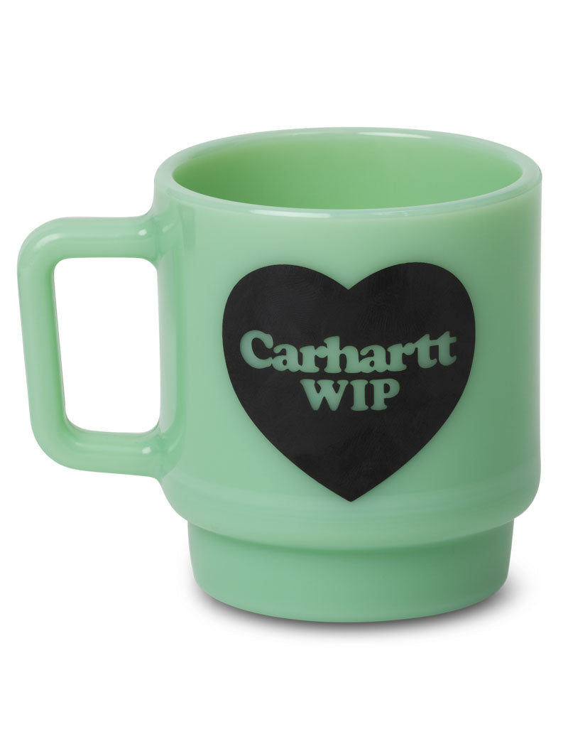 Carhartt Wip Heart Glass Mug Jade