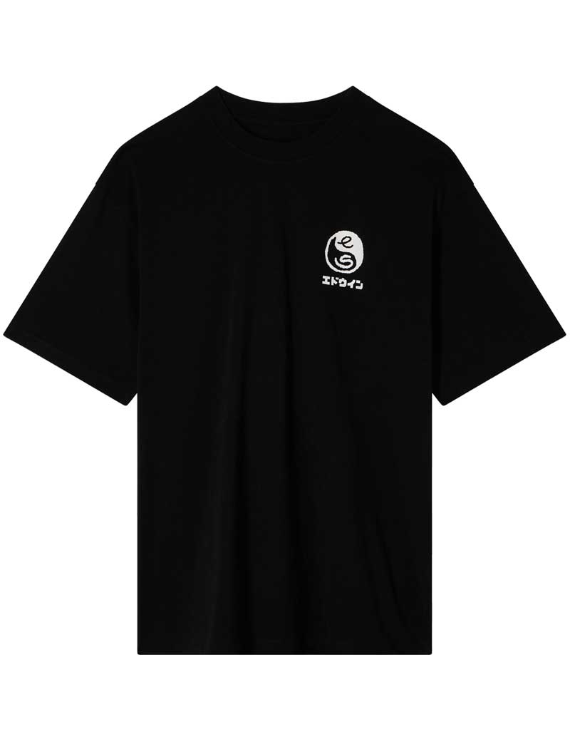 Edwin High Bear T-shirt Black