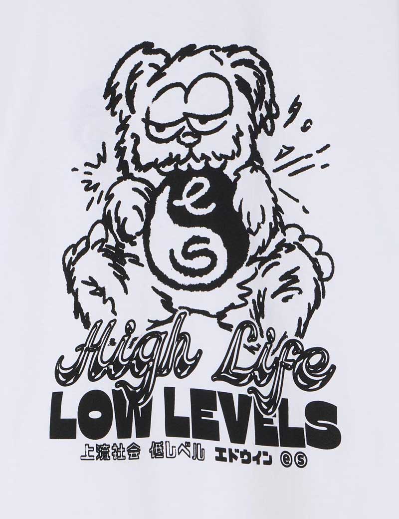 Edwin High Bear T-shirt White