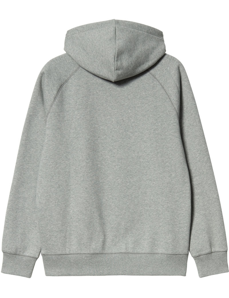 Carhartt Wip Hooded Chase Sweat Grey Heather Gold